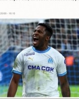 开云官网-意天空：马赛前锋穆巴纳外租克雷莫纳，租借费30万欧＋700万买断